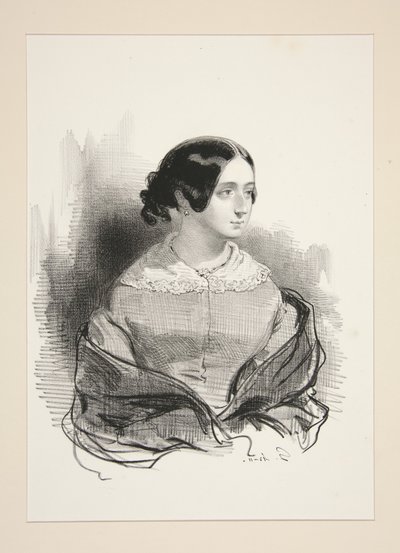 Fru Montigny av Paul Gavarni