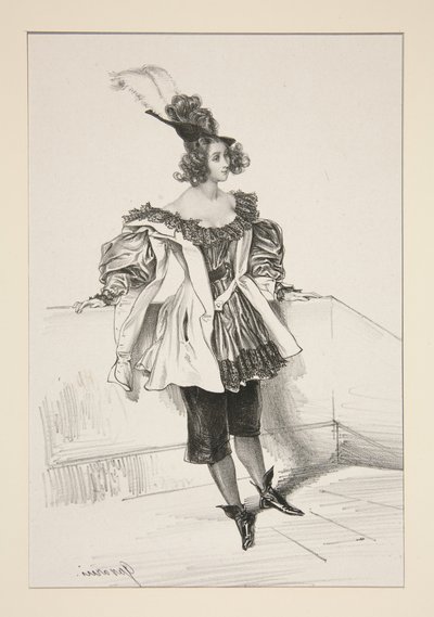 Page av Paul Gavarni
