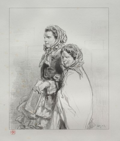 Par-ci, par-lá: Min dotter har sjungit, 1854-1856. av Paul Gavarni
