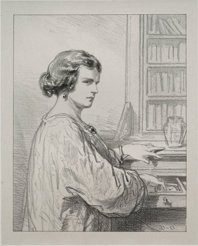 Par-ci, par-lá: Boudoir-nyckeln öppnar många hemligheter, 1854-1856. av Paul Gavarni