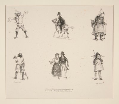 Små figurer XVI. av Paul Gavarni