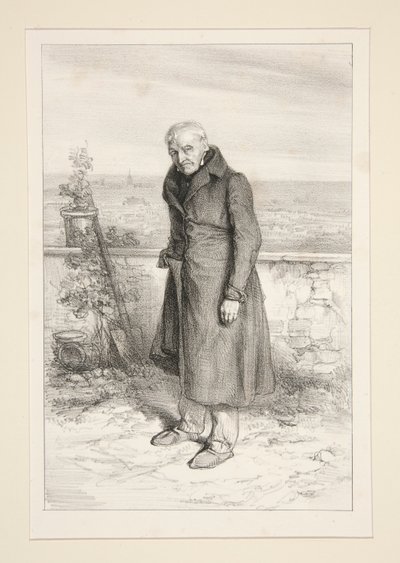 Nittio år (Riddare, far till Gavarni) av Paul Gavarni