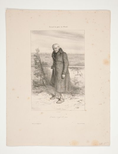 Nittio år (Chevallier, Gavarnis far) av Paul Gavarni