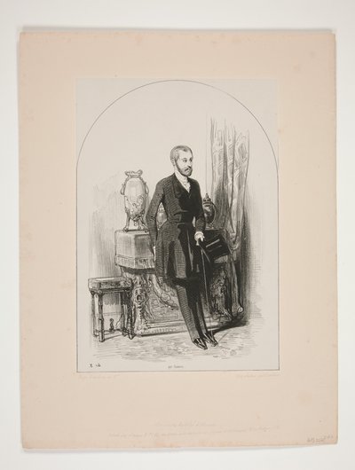 Redingote av Humann av Paul Gavarni