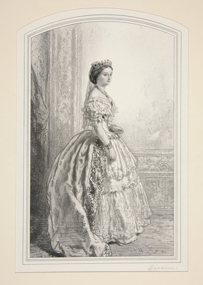 H. M. kejsarinnan Eugénie av Paul Gavarni