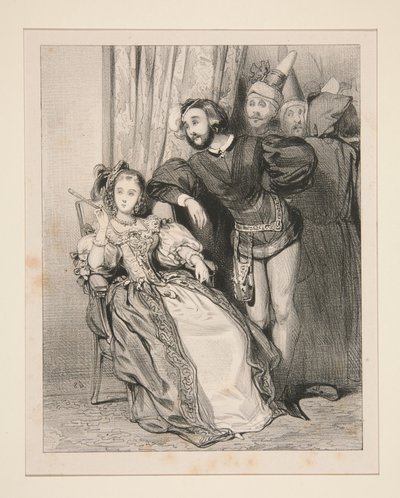 Maskeradbal av Paul Gavarni