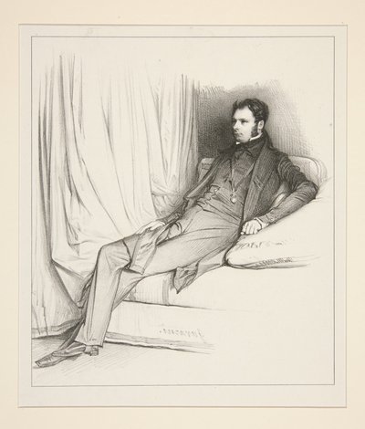 S. Henry Berthoud av Paul Gavarni