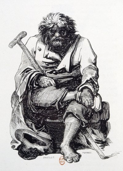 Tiggaren av Paul Gavarni