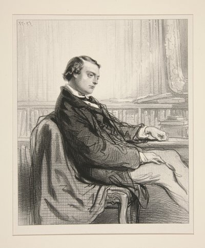 Théodore de Banville av Paul Gavarni