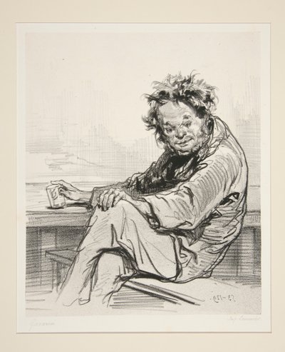 En Anacreon av barriärer. av Paul Gavarni