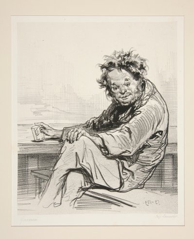 En Anacreon av barriärer. av Paul Gavarni
