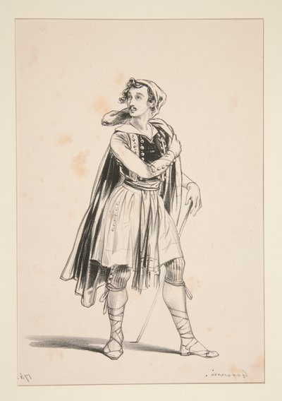 Valencian. Ullmössa. av Paul Gavarni