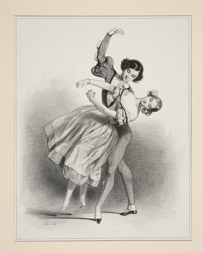 Giselles vals av Paul Gavarni