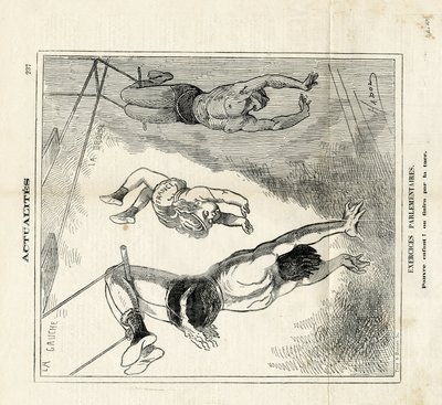 Illustration av Hadol (1835-1875) i Le Charivari av Paul Hadol