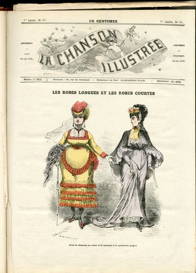 La Chanson illustree (tidning), nummer 19 av Paul Hadol
