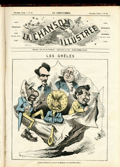La Chanson illustree (tidning), nummer 54 av Paul Hadol