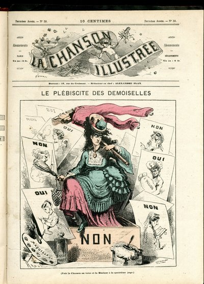La Chanson illustree (tidning), nummer 58 av Paul Hadol