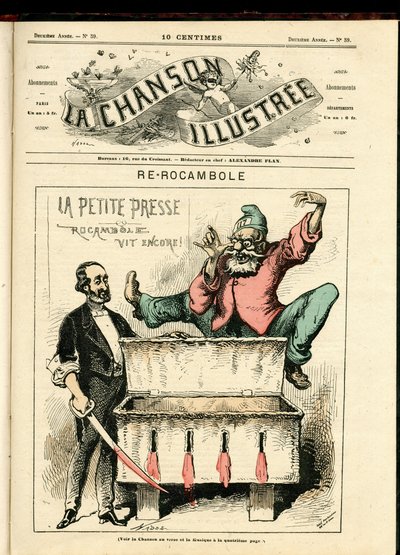 La Chanson illustree (tidning), nummer 59 av Paul Hadol