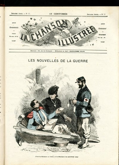 La Chanson illustree (tidning), nummer 77 av Paul Hadol