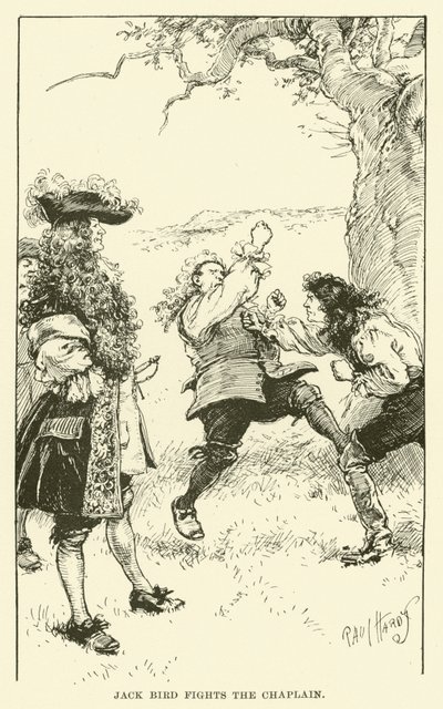 Jack Bird Fights the Chaplain (gravyr) av Paul Hardy
