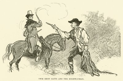 Twm Shon Catti and the Highwayman (gravyr) av Paul Hardy