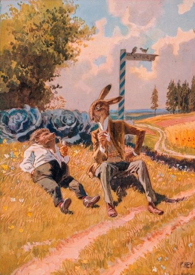 Haren och igelkotten av Paul Hey