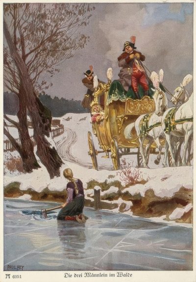 De tre små männen i skogen av Paul Hey