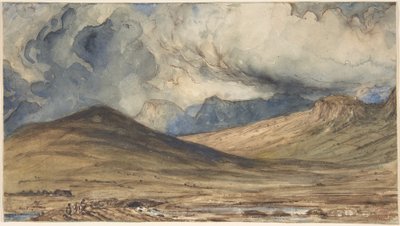 Bergen i Auvergne av Paul Huet