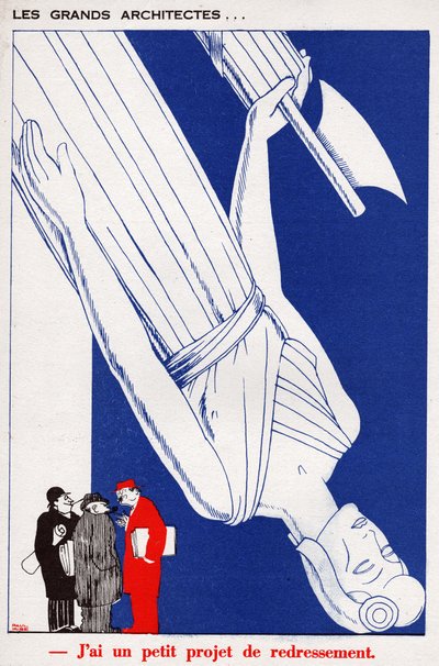 Marianne och Leon Blum. Marianne och Leon Blum. av Paul Iribe