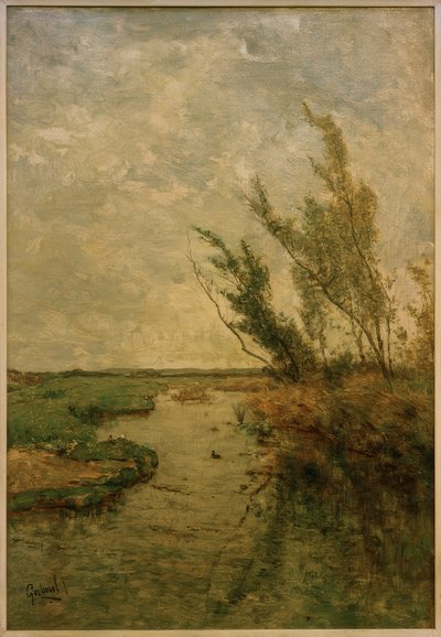 Polderlandschaft av Paul Joseph Constantin Gabriel