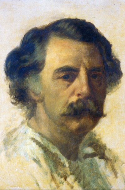 Porträtt av Jules Barbey d