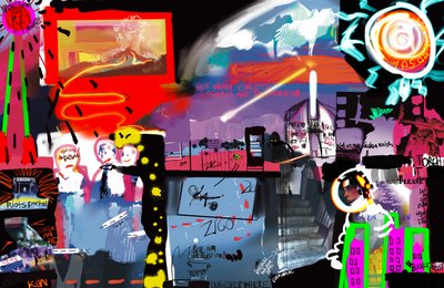 EscapeEstate, 2023 (digital konst) av Paul Kempton