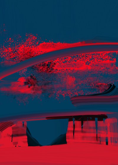 Goorialla, 2023 (digital konst) av Paul Kempton