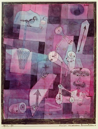 Analys av olika perversiteter av Paul Klee