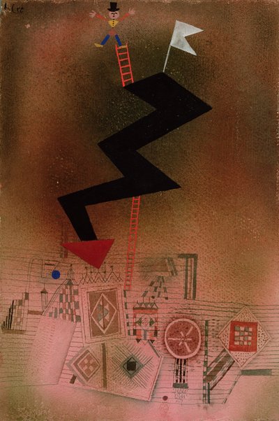 arresterad blixt av Paul Klee