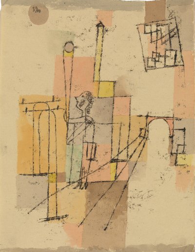 Före högtiden, 1920. av Paul Klee