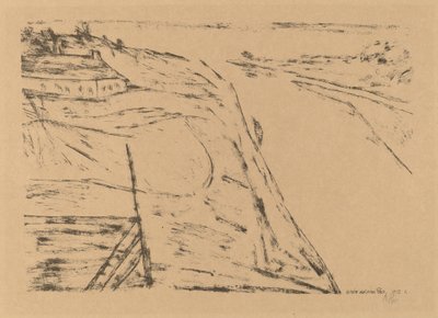 Utsikt över en flod, 1912. av Paul Klee