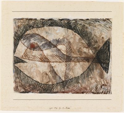 C. - C. = Fisch av Paul Klee