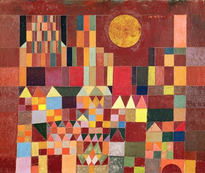 Slott och sol av Paul Klee