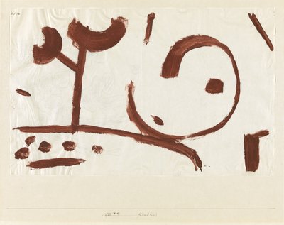 Barndom spädbarn, 1938 av Paul Klee