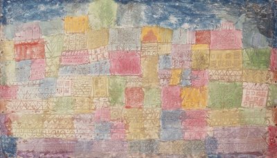 färgglada landskap; Färgglada landskap av Paul Klee