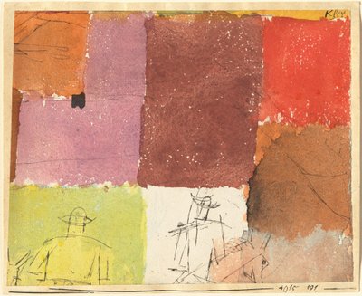 Komposition med figurer av Paul Klee