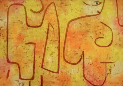 Dam och mode av Paul Klee