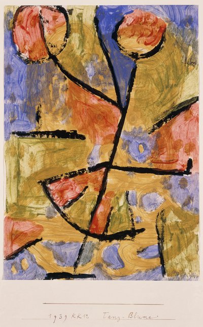 ダンスフラワー; ダンスフラワーウェディッシュ av Paul Klee