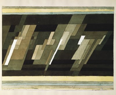diagonala media av Paul Klee