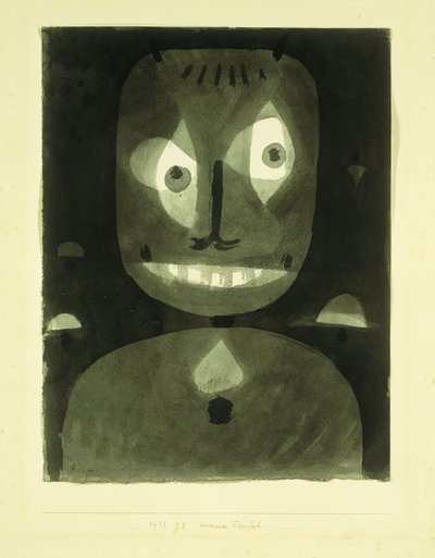 dumma djävulen av Paul Klee
