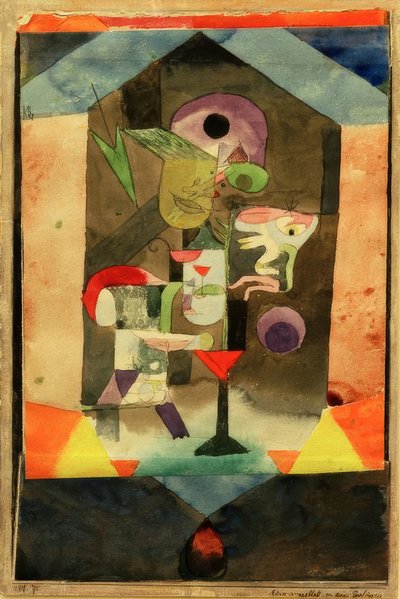 Minnesbild av en befruktning av Paul Klee