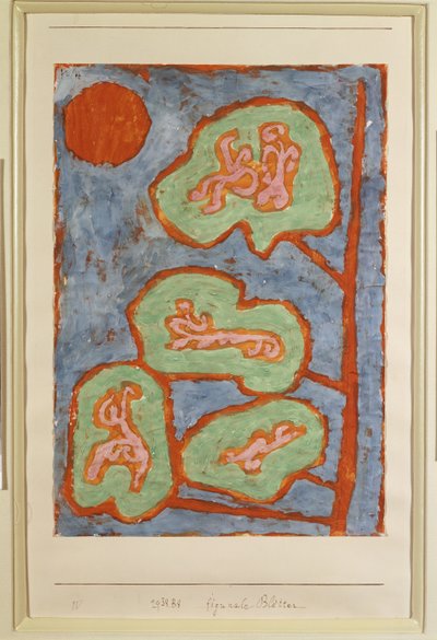 Figurativa blad av Paul Klee