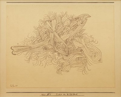 Fisk i torrenten av Paul Klee
