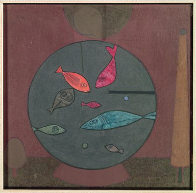 Fisk i en cirkel av Paul Klee